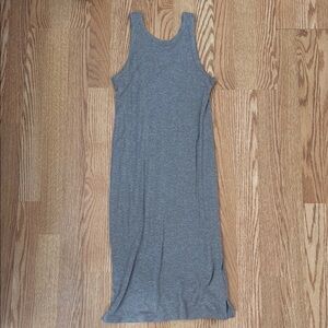 ABERCROMBIE & FITCH Gray Sleeveless Women's Dress